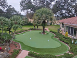 home putting green installation